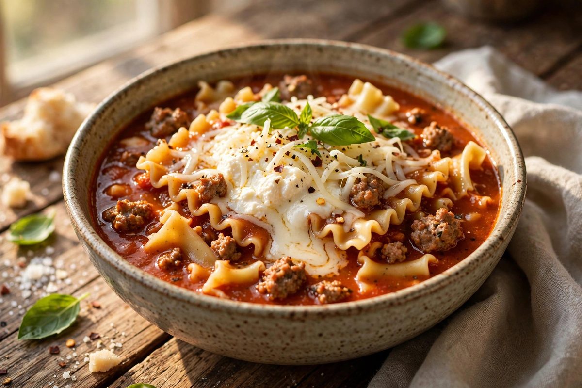 Best Lasagna Soup
